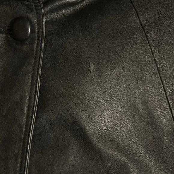 Men’s leather trench coat - Picture 5 of 12